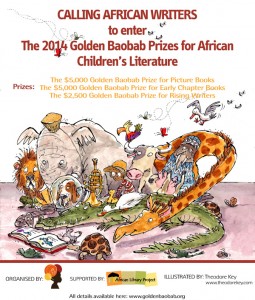 newly launched $20, 000 Golden Baobab Prizes for children's literature and illustrations